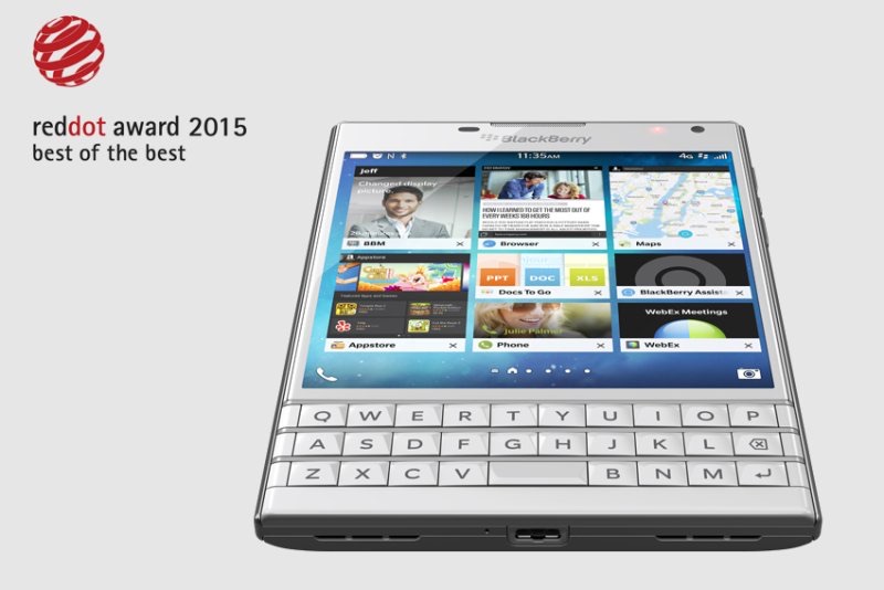BlackBerry Passport, Red Dot Award 2015 Best of the Best