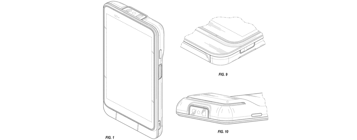 Patent drawing: Point-of-sale device