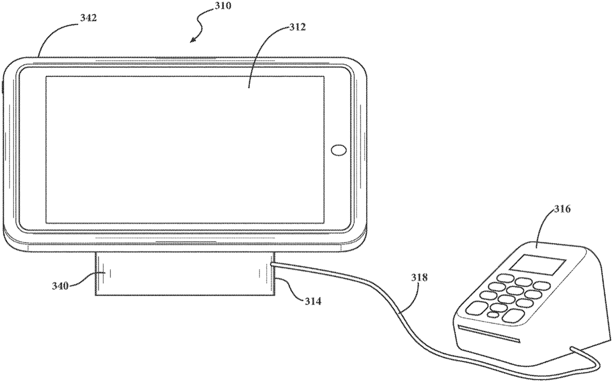 Patent drawing: Smart redundant pairing of a card reader