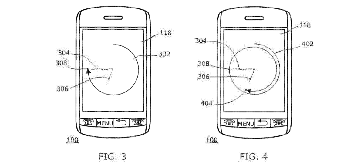 Patent drawing: Method of providing tactile feedback and apparatus