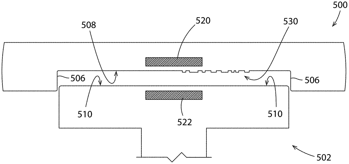 Patent drawing: Computing devices and mounts attachable by magnetic coupling