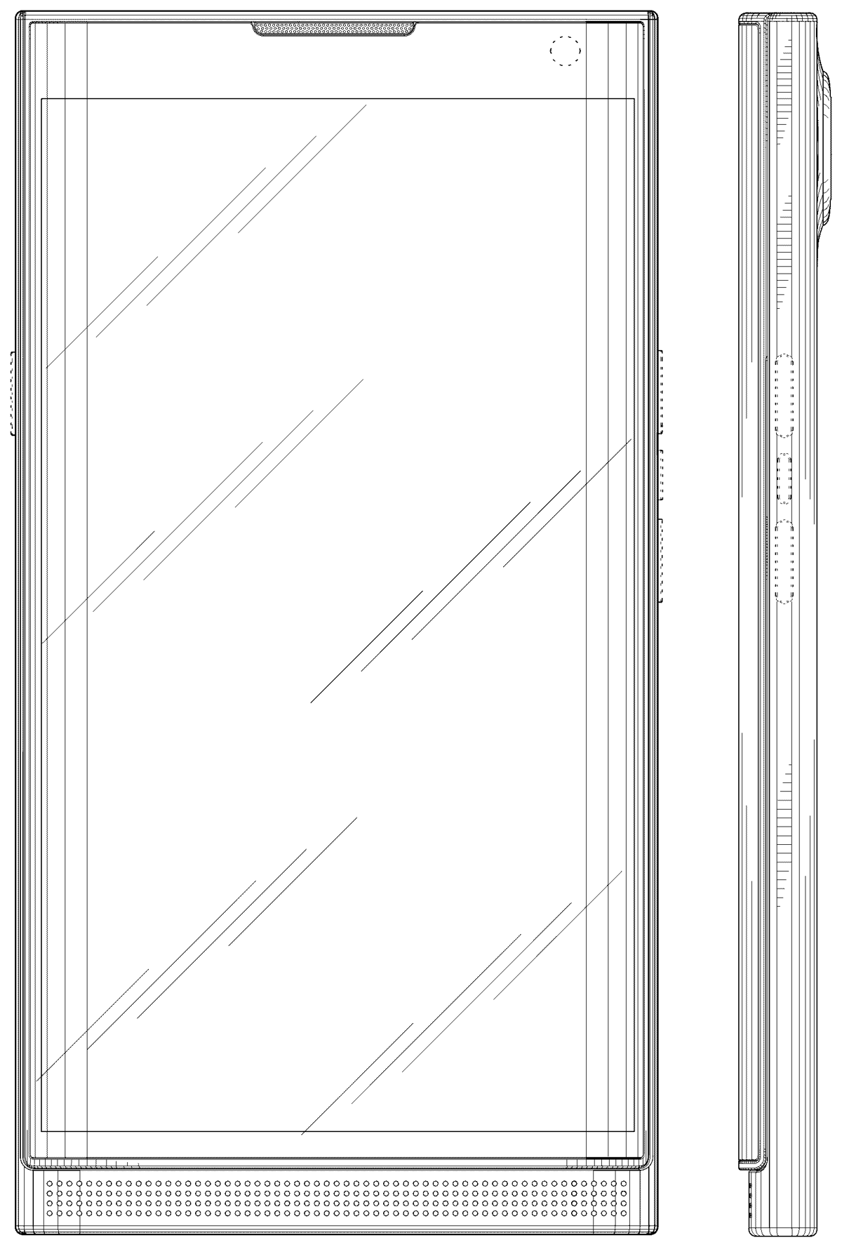 Patent drawing: Electronic device