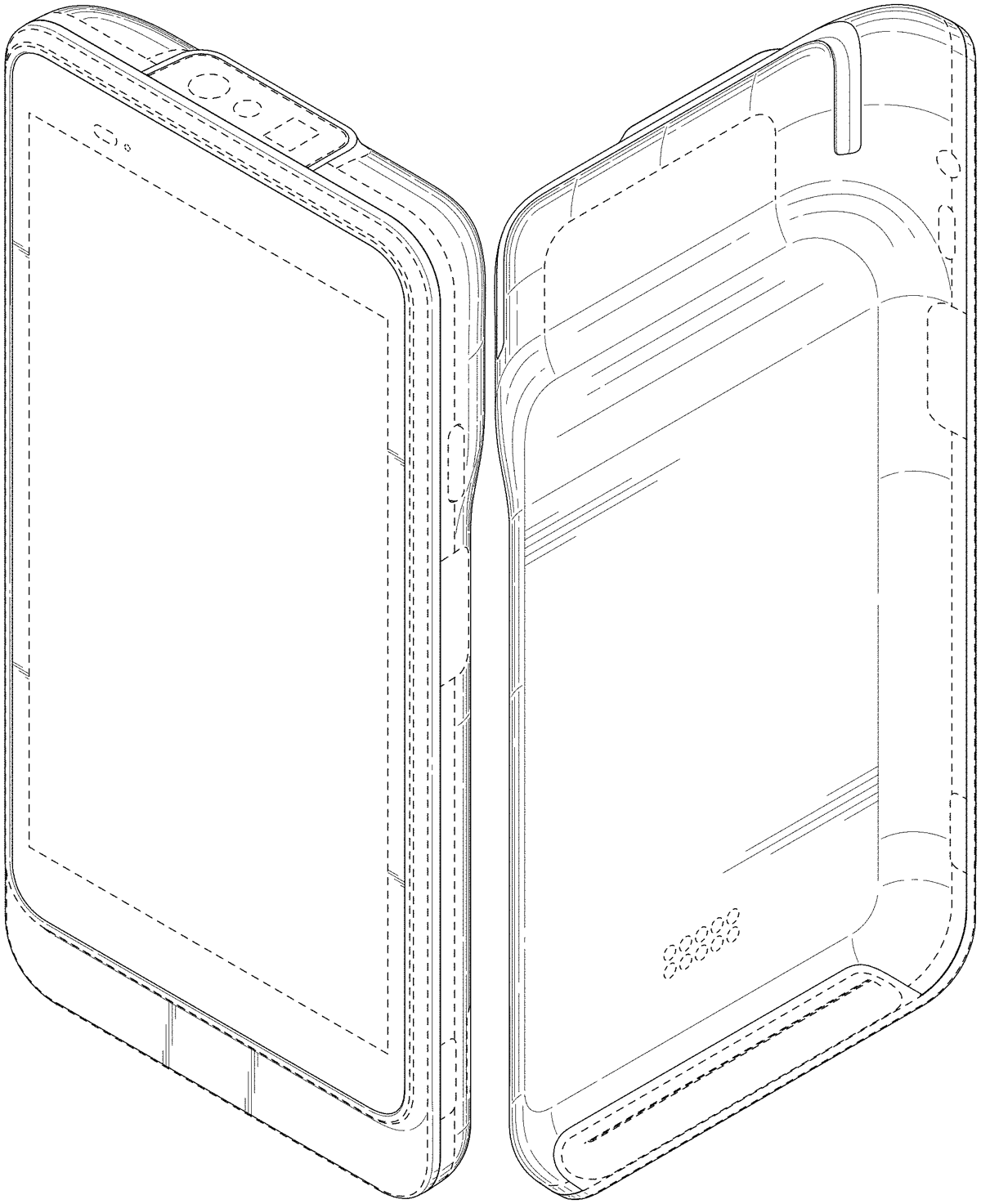 Patent drawing: Point of sale device