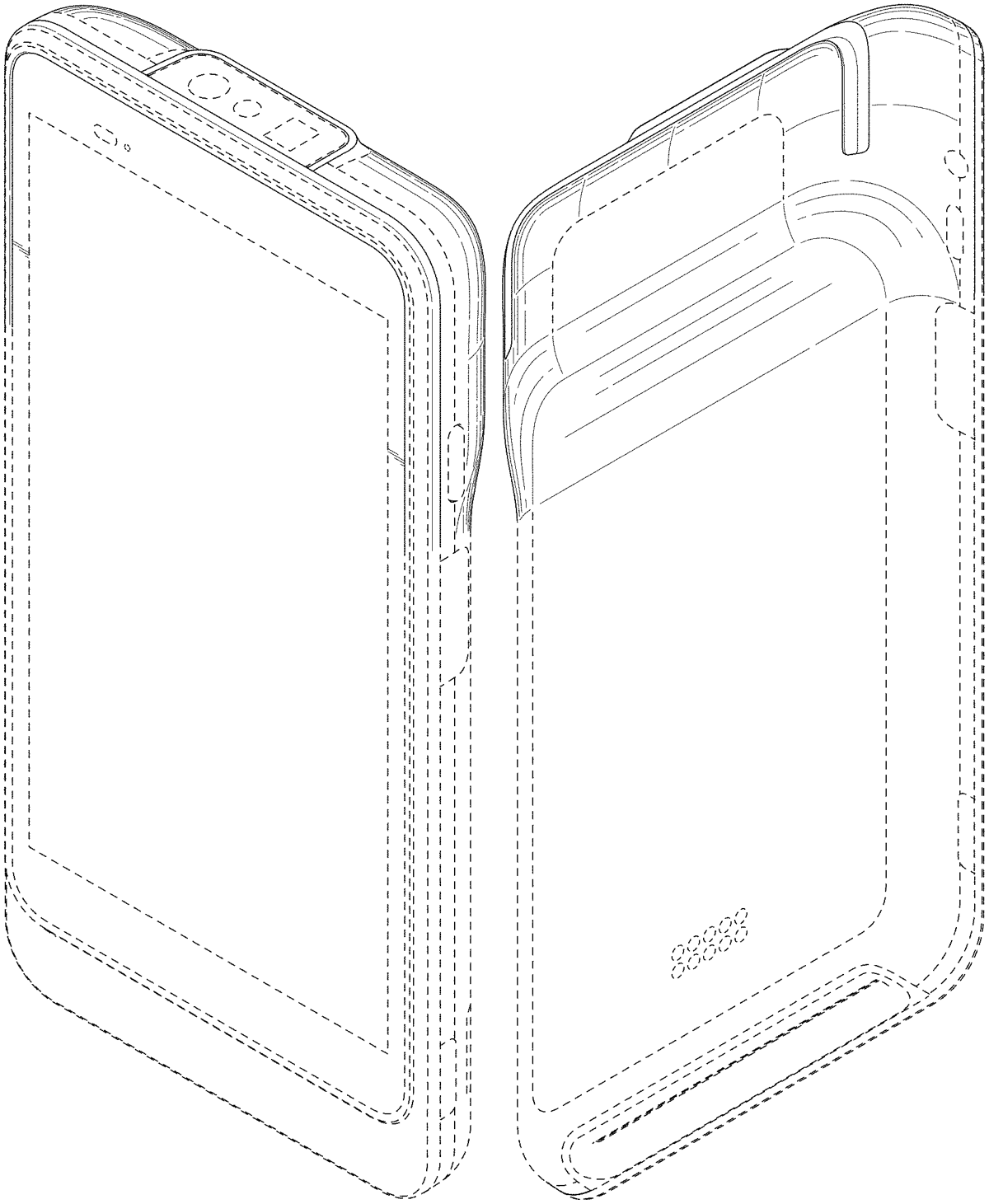 Patent drawing: Point of sale device